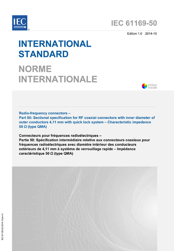 Cover IEC 61169-50:2014